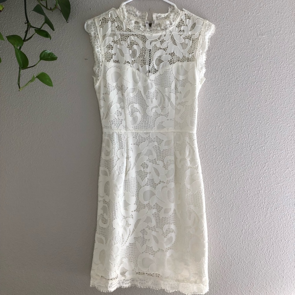 White Sans Sauchi Dress